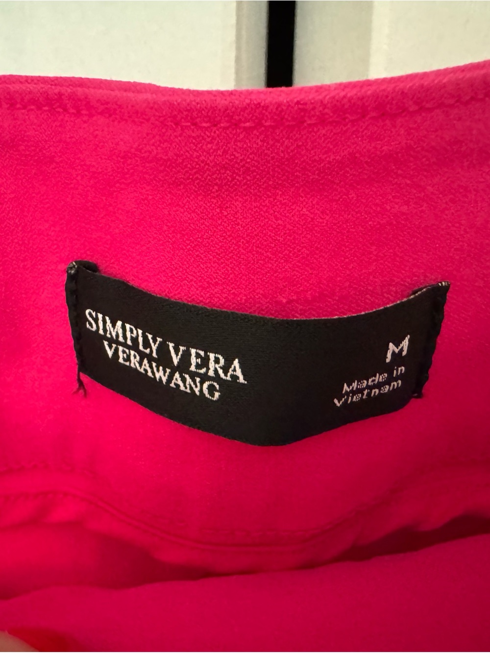 Simply Vera Vera Wang Hot Pink Cropped Ankle Pants - Picture 6 of 9